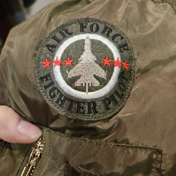 ELLIE AND KATE AIR FORCE JACKET - Picture 4 of 4